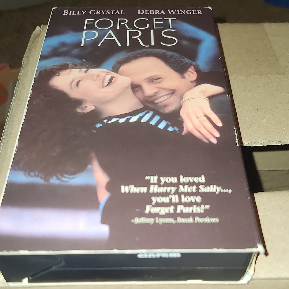 Forget Paris VHS Tape